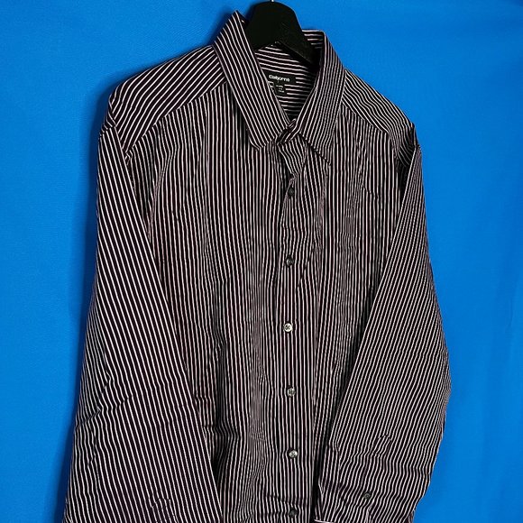 Claiborne Long Sleeve Button Up Men's Large - 17 34/35 - Picture 4 of 8
